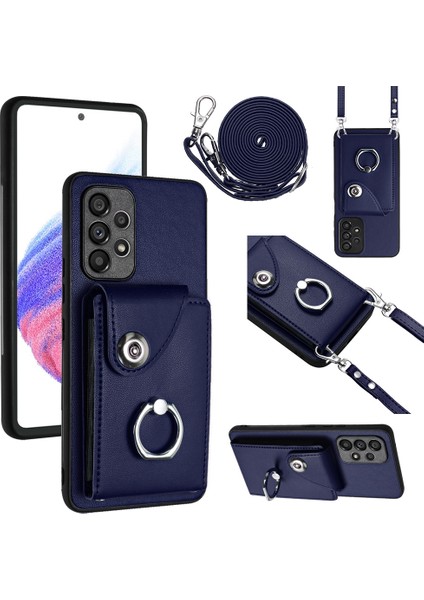 Samsung Galaxy A53 5g Için Crossbody Kart Çantası Kılıfı (Yurt Dışından)