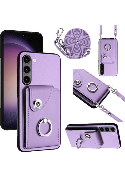 Samsung Galaxy S23 5g Için Crossbody Kart Çantası Kılıfı (Yurt Dışından)