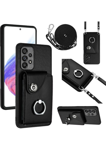 Samsung Galaxy A53 5g Için Crossbody Kart Çantası Kılıfı (Yurt Dışından)
