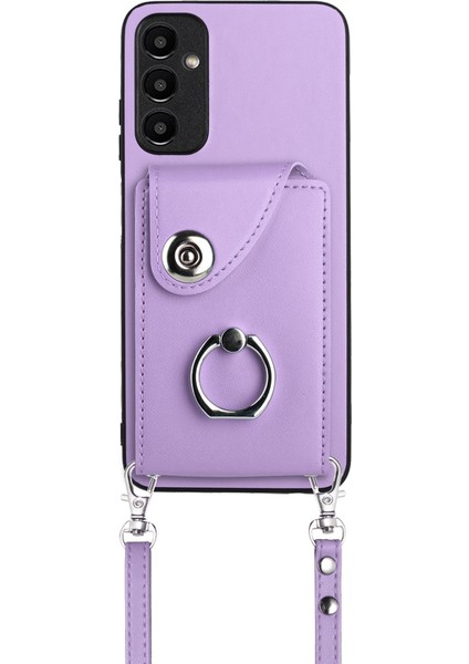 Samsung Galaxy A24 4g Için Crossbody Kart Çantası Kılıfı (Yurt Dışından)