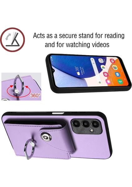 Samsung Galaxy A24 4g Için Crossbody Kart Çantası Kılıfı (Yurt Dışından)