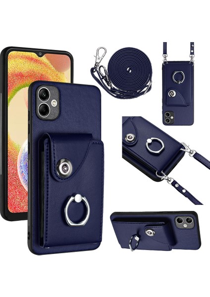 Samsung Galaxy A04 4g Için Crossbody Kart Çantası Kılıfı (Yurt Dışından)