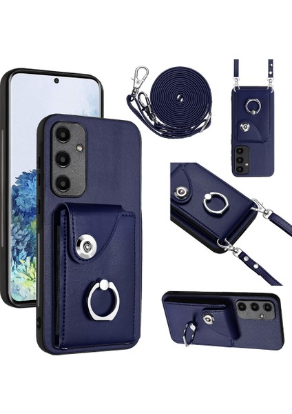 Samsung Galaxy A35 Için Crossbody Kart Çantası Kılıfı (Yurt Dışından)