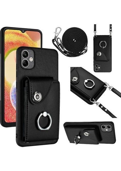 Samsung Galaxy A04 4g Için Crossbody Kart Çantası Kılıfı (Yurt Dışından)