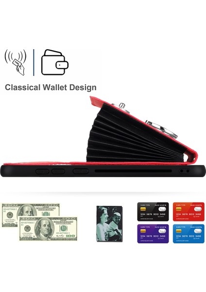 Samsung Galaxy A04 4g Için Crossbody Kart Çantası Kılıfı (Yurt Dışından) modelleri