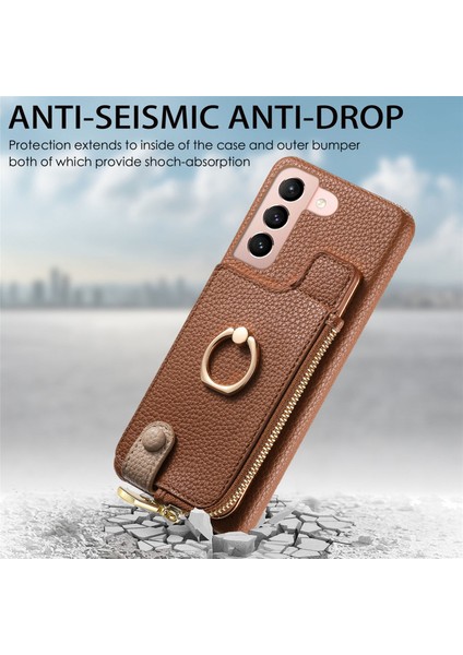 Samsung Galaxy S21+ 5g Için Deri Cüzdan Telefon Kılıfı (Yurt Dışından)