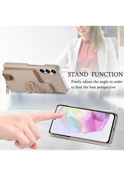 Samsung Galaxy A35 Için Deri Cüzdan Telefon Kılıfı (Yurt Dışından) indirimleri