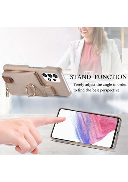 Samsung Galaxy A53 Için Deri Cüzdan Telefon Kılıfı (Yurt Dışından) indirimleri