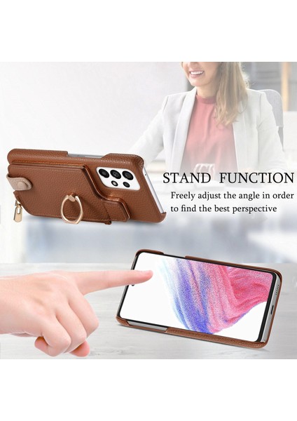 Samsung Galaxy A53 Için Deri Cüzdan Telefon Kılıfı (Yurt Dışından) indirimleri