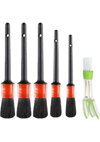 Main Shop Araba Temizlik Detay Fırçası 5 1 Set