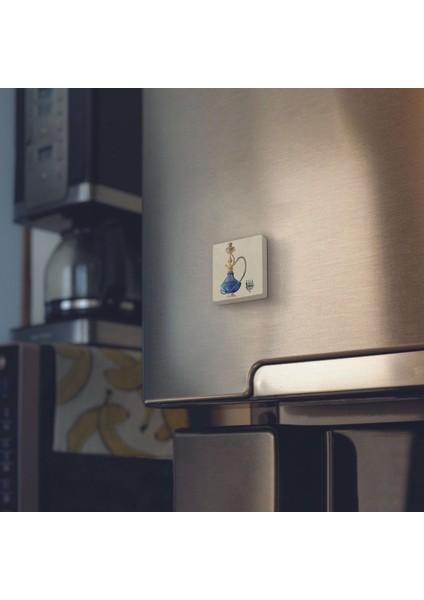 Istanbul Nargile Baskılı Doğaltaş MAGNETKRT-058BUZDOLABI Süsü fiyatları