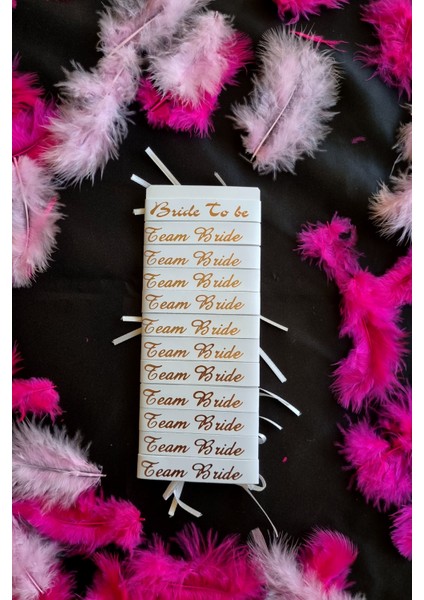 Bride To Be Parti Konsept Nedime Bileklik 12 Li Bekarlığa Veda Partisi Süslemesi