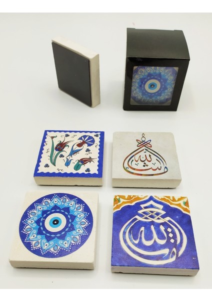 Magnet Seti Maşaallah Temalı 4 Adetbuzdolabı Süsü