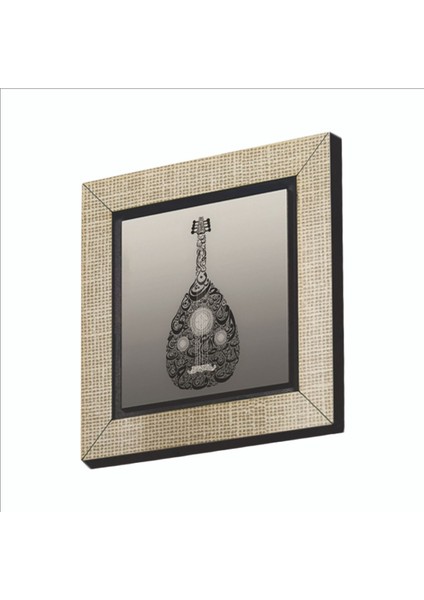 Ud Şeklinde Harfler Baskılı Mdf MAGNETKH-213BUZDOLABI Süsü