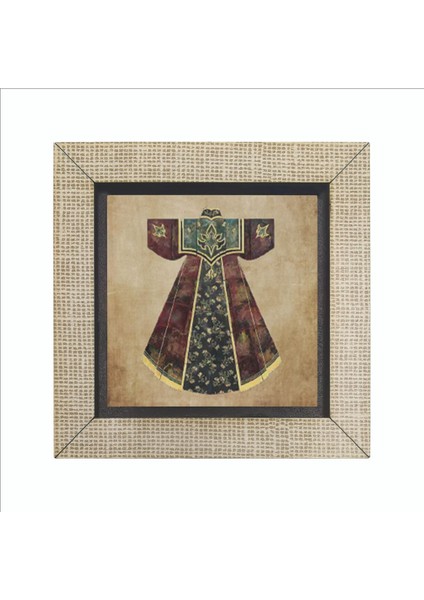 Osmanlı Saray Kaftanı Baskılı Mdf MAGNETKRT-083BUZDOLABI Süsü fırsatları