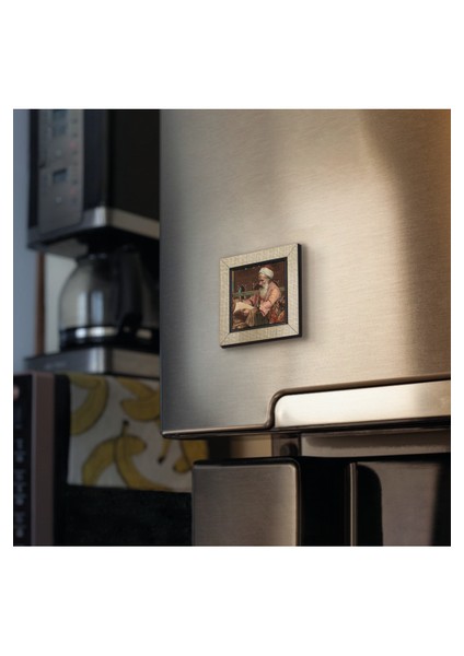 Kitap Okuyan Adam Baskılı Mdf MAGNETKRT-130BUZDOLABI Süsü fiyatları