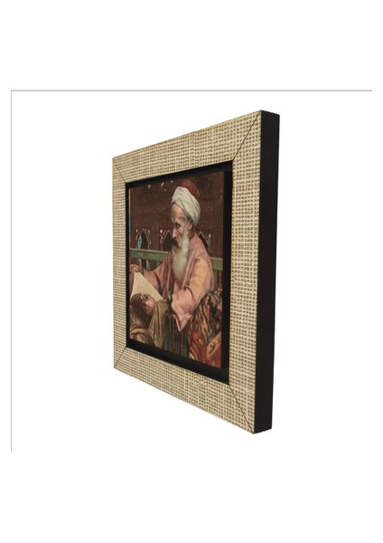 Kitap Okuyan Adam Baskılı Mdf MAGNETKRT-130BUZDOLABI Süsü indirimleri