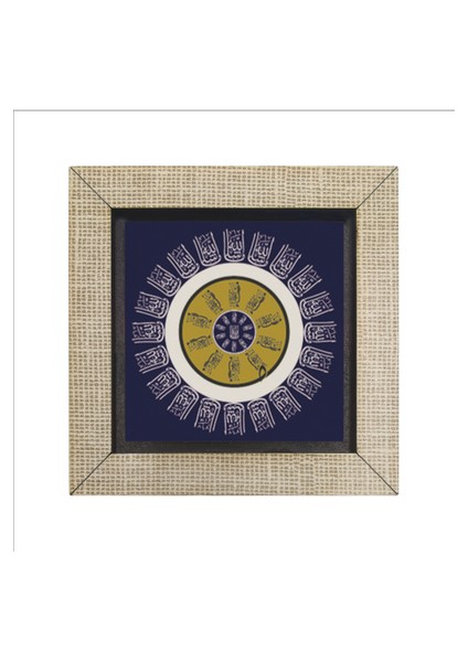 Nazar Boncuğu Formunda?41 Adet Maşallah Baskılı Mdf MAGNETKH-224BUZDOLABI Süsü fırsatları