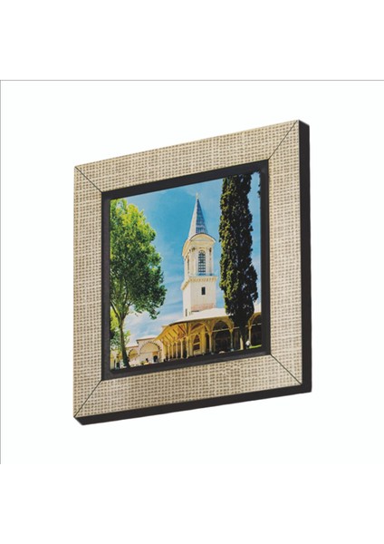 Adalet Kulesi Topkapı Sarayı Baskılı Mdf MAGNETKRT-053BUZDOLABI Süsü