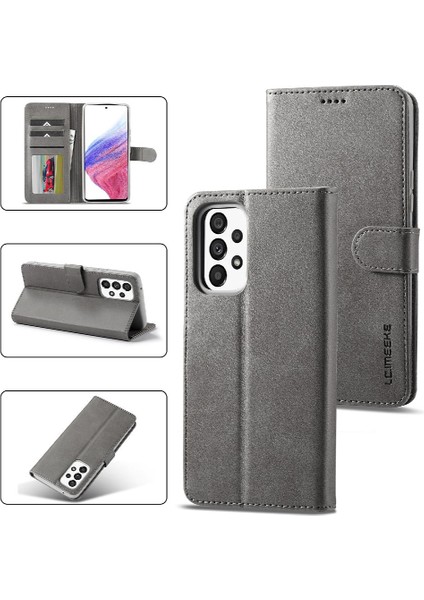 Samsung Galaxy A53 5g Kart Yuvaları Cüzdan Buzağı Doku Yatay (Yurt Dışından)