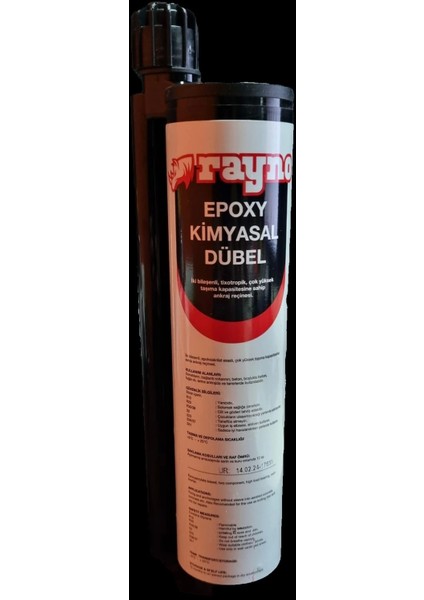 Epoxy Kimyasal Dübel 345 ml