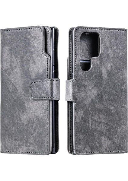 Samsung Galaxy S24 Ultra Cüzdan Pu Deri Manyetik 9 Kart Yuvaları (Yurt Dışından) fırsatları
