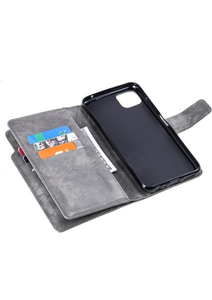 Samsung Galaxy A22 5g Kickstand Manyetik 9 Kart Yuvaları Cüzdan Pu (Yurt Dışından) indirimleri