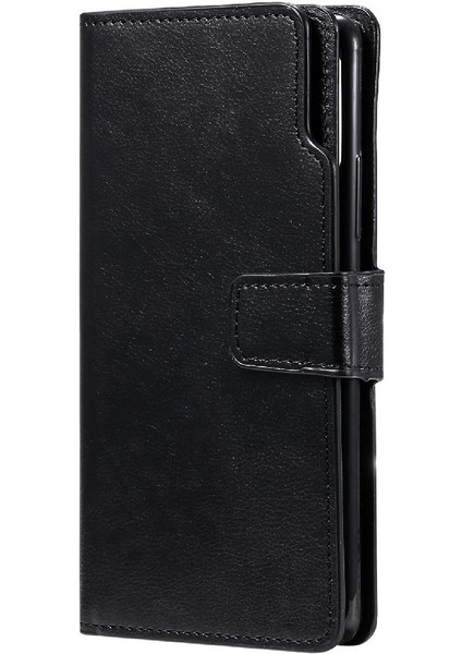 Samsung Galaxy Case 5g Kickstand Cüzdan 9 Kart Yuvaları Pu Deri Kılıf (Yurt Dışından)