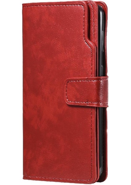 Samsung Galaxy S21 Artı Pu Deri Manyetik Cüzdan Kickstand 9 (Yurt Dışından) fırsatları