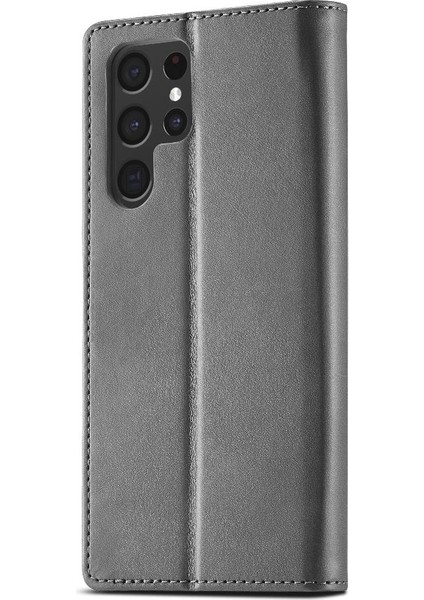 Tutucu Kart Yuvaları ile Samsung Galaxy S24 Ultra Için Kılıf Cüzdan Buzağı Flip (Yurt Dışından) indirimleri