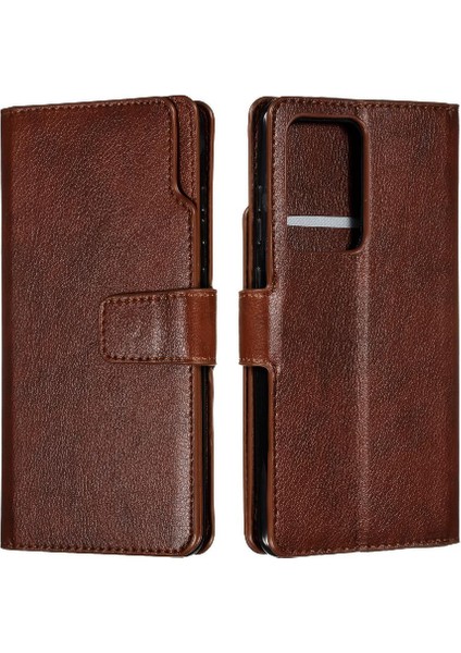 Samsung Galaxy S20 Ultra 9 Kart Yuvaları Manyetik Kickstand Pu (Yurt Dışından)