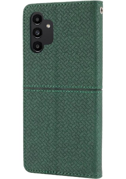 Samsung Galaxy A13 4g Kredi Kartı Tutucu Pu Deri Kapak El Için Kılıf (Yurt Dışından)