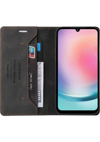 Samsung Galaxy A24 5g Kickstand Premium Deri Premium Deri Kılıf (Yurt Dışından) indirimleri