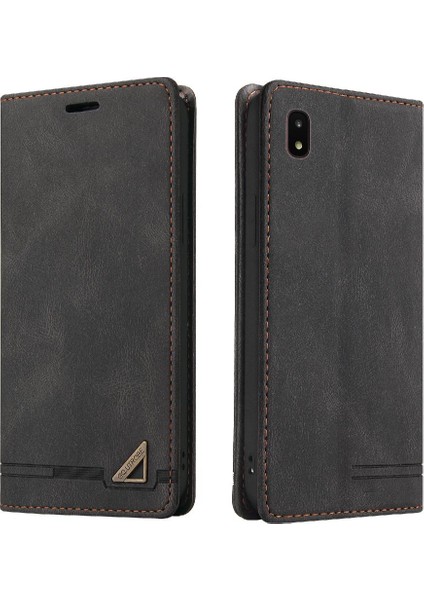 Samsung Galaxy A20 Premium Deri Kickstand Premium Deri Kılıf (Yurt Dışından)
