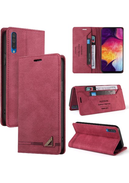 Samsung Galaxy A50/A50S/A30S Iki Kart Yuvaları Premium Deri (Yurt Dışından)