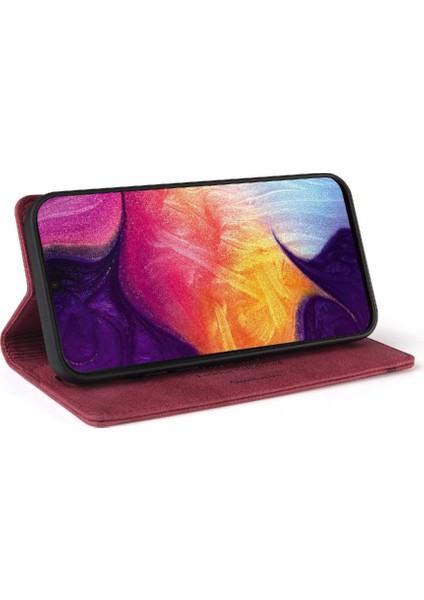Samsung Galaxy A50/A50S/A30S Iki Kart Yuvaları Premium Deri (Yurt Dışından)