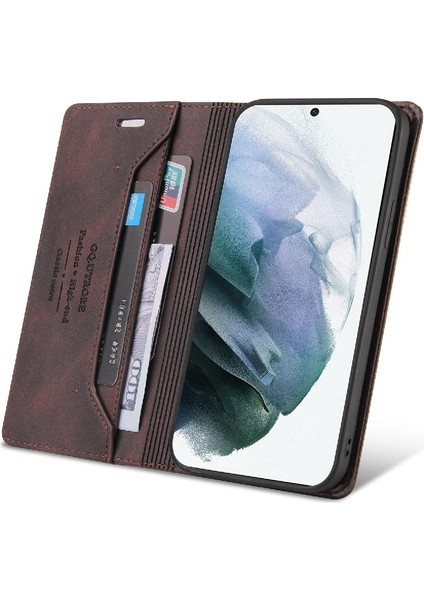 Samsung Galaxy S21 Artı Premium Deri Iki Kart Yuvaları Prim (Yurt Dışından) fırsatları
