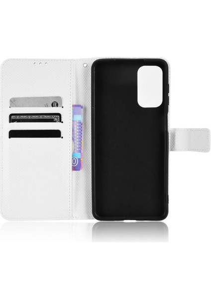 Samsung Galaxy M52 5g Kickstand Manyetik Cüzdan Kart Tutucu Kapak (Yurt Dışından)