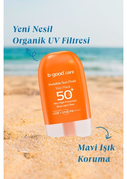 B-Good Yetişkin Güneş Sütü Spf 50+ Yüz Için 50 Ml