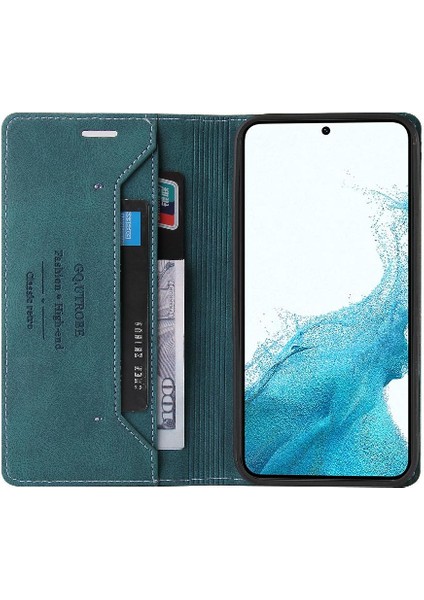 Samsung Galaxy S23 Kickstand Iki Kart Yuvaları Premium Deri Kılıf (Yurt Dışından) indirimleri