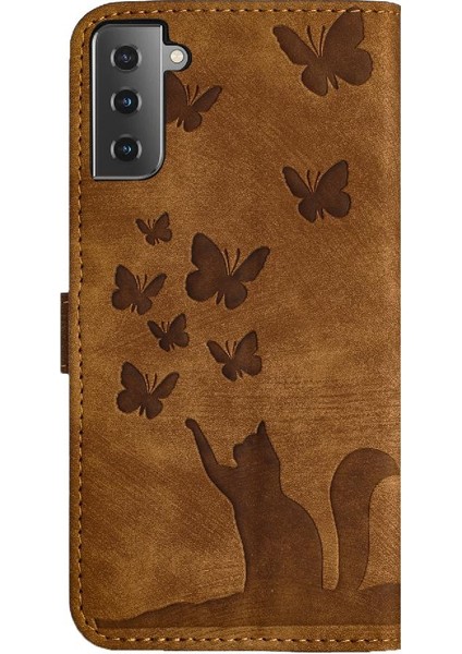Samsung Galaxy S21 Artı Kart Cep Tutucu Kapak Cüzdan Kılıf (Yurt Dışından)
