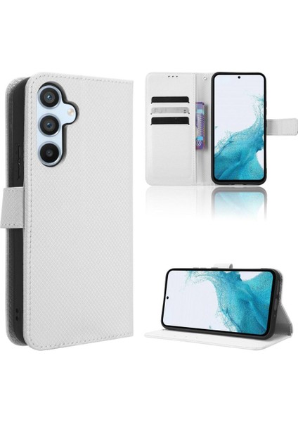 Samsung Galaxy A54 5g Için Kickstand Kart Tutucu Manyetik Cüzdan Kapak (Yurt Dışından)