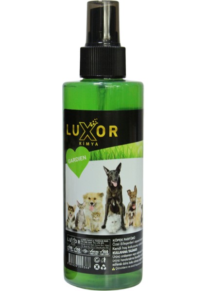 Luxor Kimya Evcil Haycan Parfümü Kedi & Köpek Koku Giderici Star ve Garden 200 ml