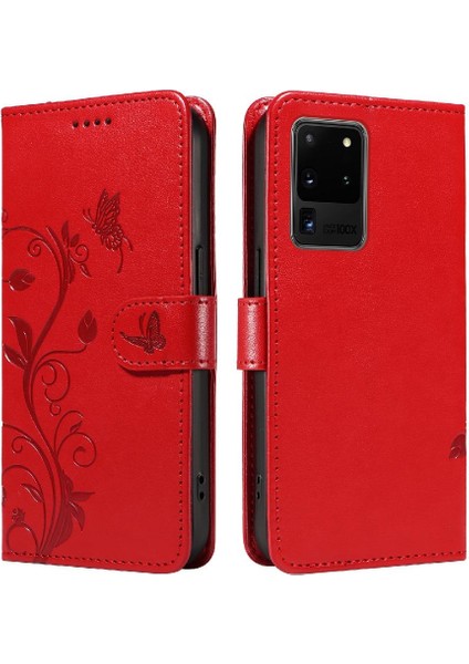 Samsung Galaxy S20 Ultra El Kayışı ile Yüksek Kaliteli Deri (Yurt Dışından)