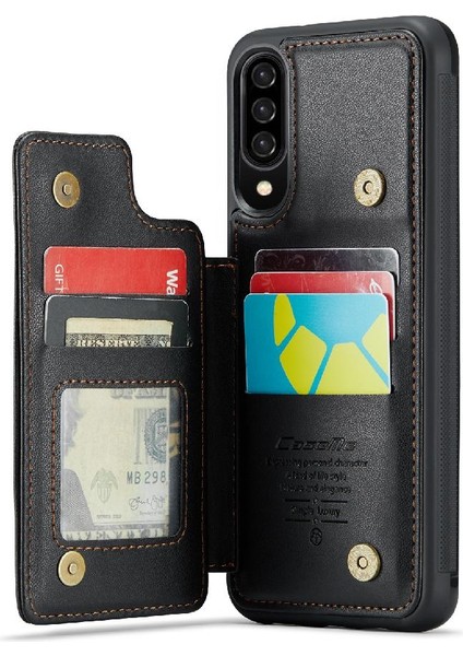 Samsung Galaxy A50/A50S/A30S Pu Deri Kart Tutucu Için Caseme Cüzdan Kılıf (Yurt Dışından)