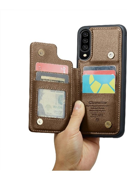 Samsung Galaxy A50/A50S/A30S Pu Deri Kart Tutucu Için Caseme Cüzdan Kılıf (Yurt Dışından)