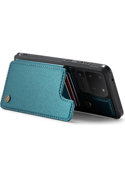 Samsung Galaxy S20 Ultra Kickstand Kart Tutucu Pu Için Caseme Cüzdan Kılıf (Yurt Dışından) modelleri