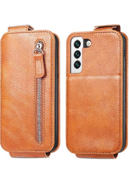 Samsung Galaxy S22 Artı Moda Tasarım Deri Kılıf Kapak Çevirin (Yurt Dışından) modelleri