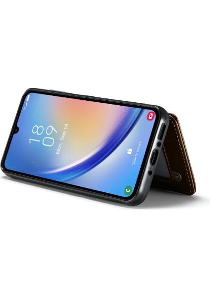 Bdt Shop Samsung Galaxy A34 5g Kickstand Rfıd Engelleme Ince Için Caseme Cüzdan Kılıf (Yurt Dışından)