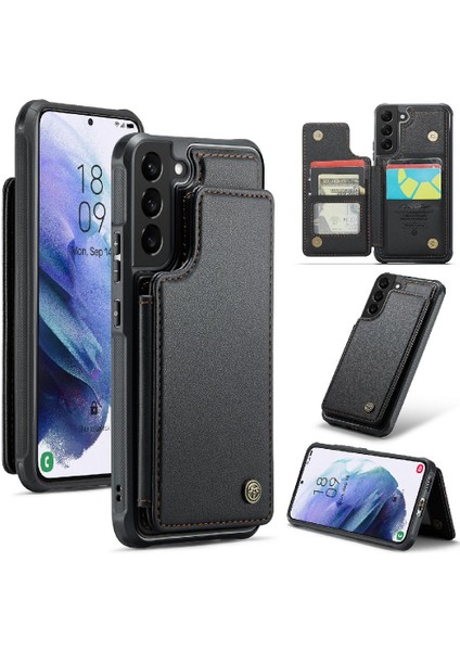 Samsung Galaxy S21 Pu Deri Kickstand Rfıd Ince Için Caseme Cüzdan Kılıf (Yurt Dışından) indirimleri